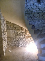 Escalier sur voûte sarrazine